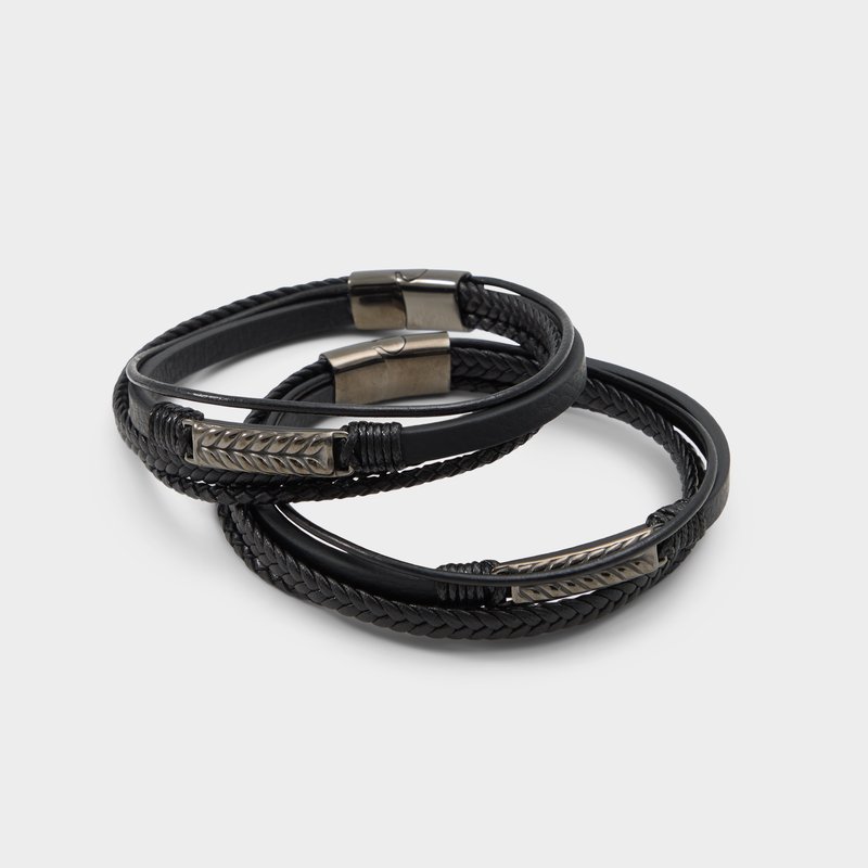 Aldo muška narukvica GUILIO - crna 1