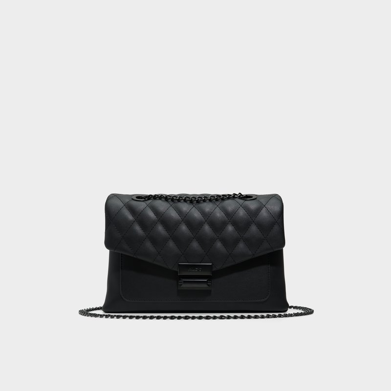 Aldo torbica za nošenje na ramenu HAIADIEN SYN GRAINY - crna