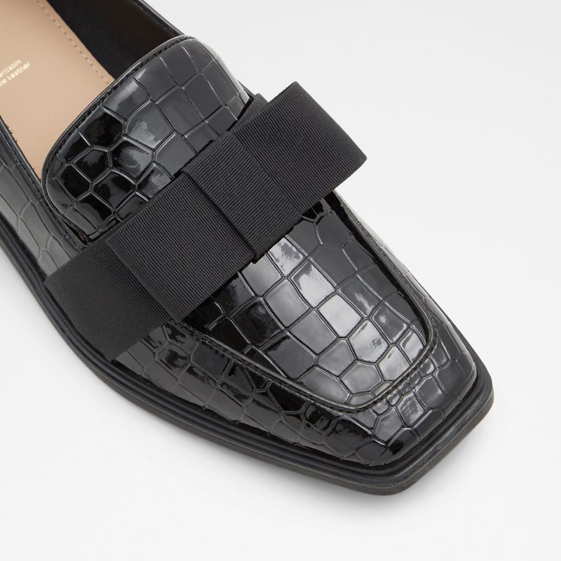 Aldo oxford cipele HAIRALLE SYN EMB CROCO - crna 5