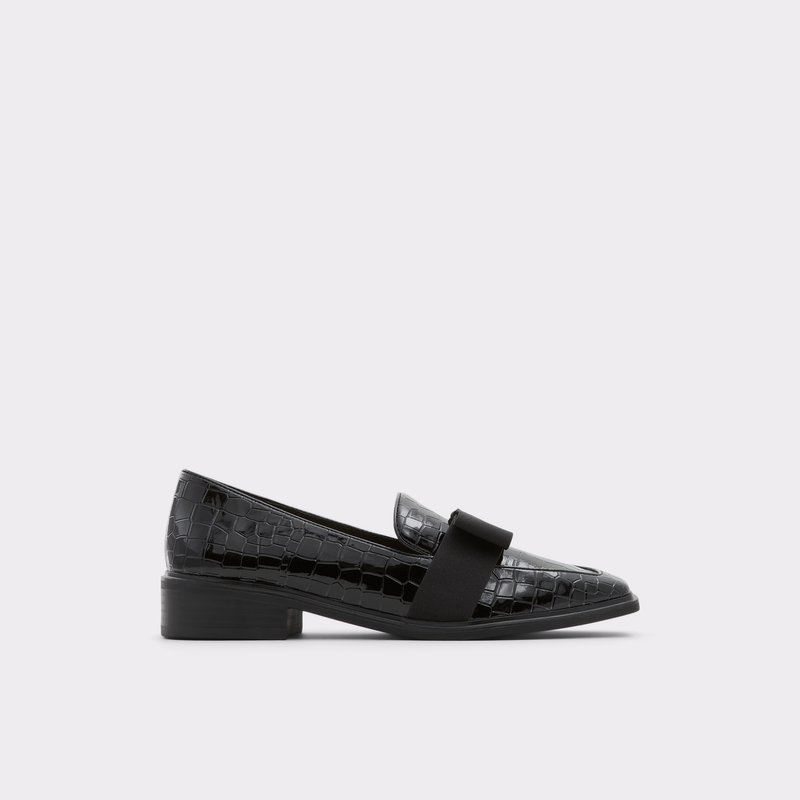 Aldo oxford cipele HAIRALLE SYN EMB CROCO - crna 1