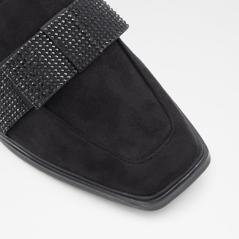 Aldo mokasine HAIRALLE TEX MICROFIBRE - crna 4