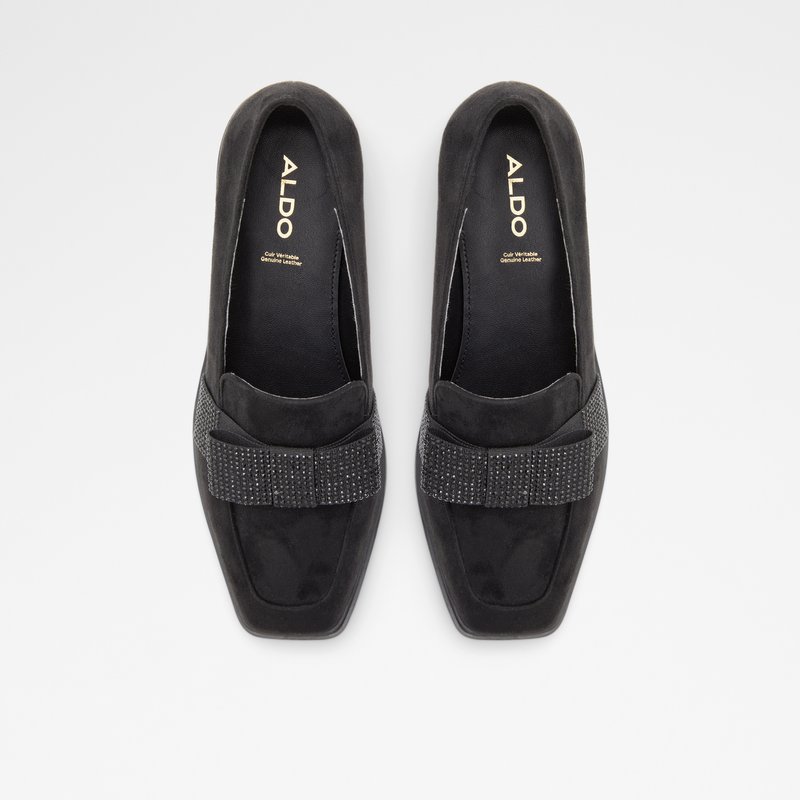 Aldo mokasine HAIRALLE TEX MICROFIBRE - crna 6