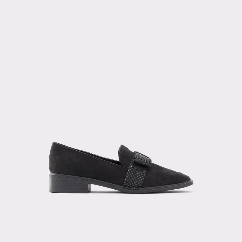 Aldo mokasine HAIRALLE TEX MICROFIBRE - crna 1