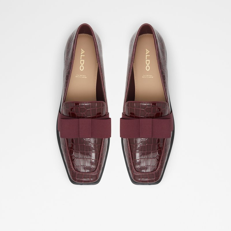 Aldo mokasine HAIRALLE SYN EMB CROCO - crvena 2