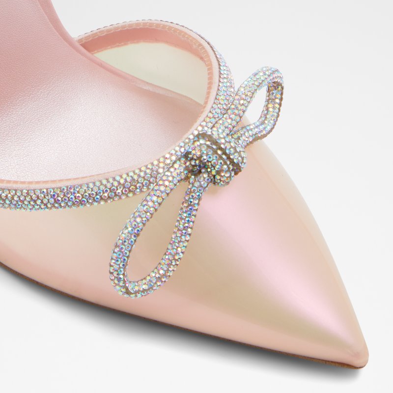 Aldo cipele na visoku petu HALALIA SYN CLEAR TPU - ružičasta 4