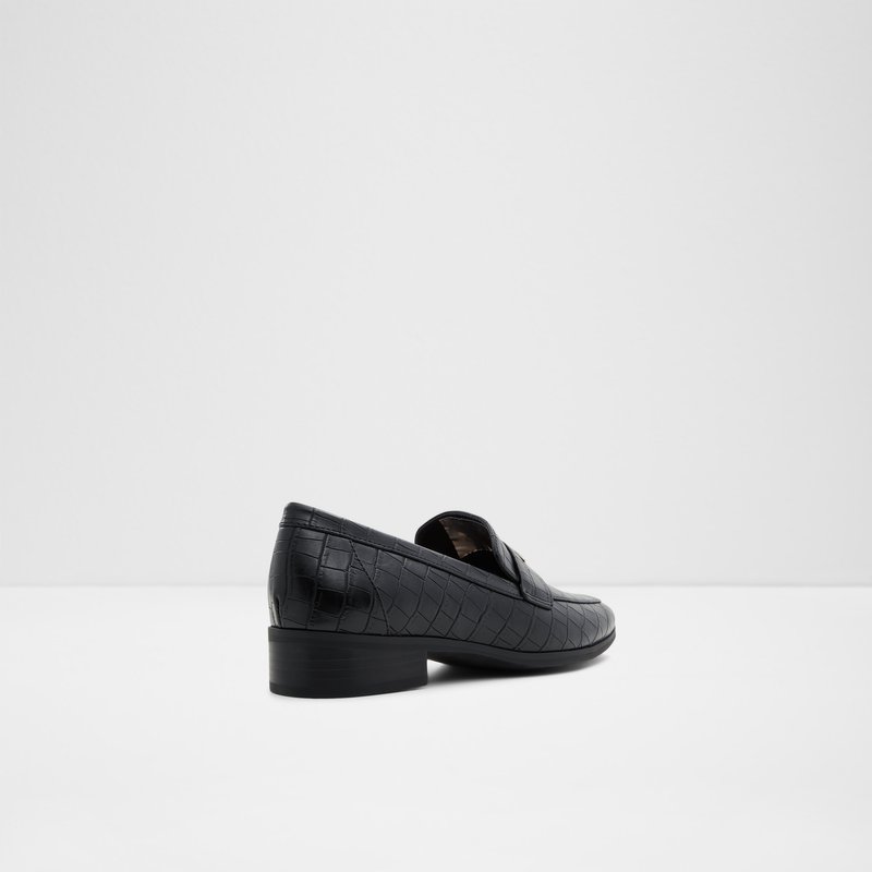 Aldo mokasine HANAK SYN EMB CROCO - crna 2