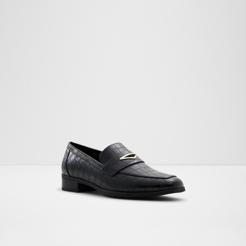 Aldo mokasine HANAK SYN EMB CROCO - crna 4