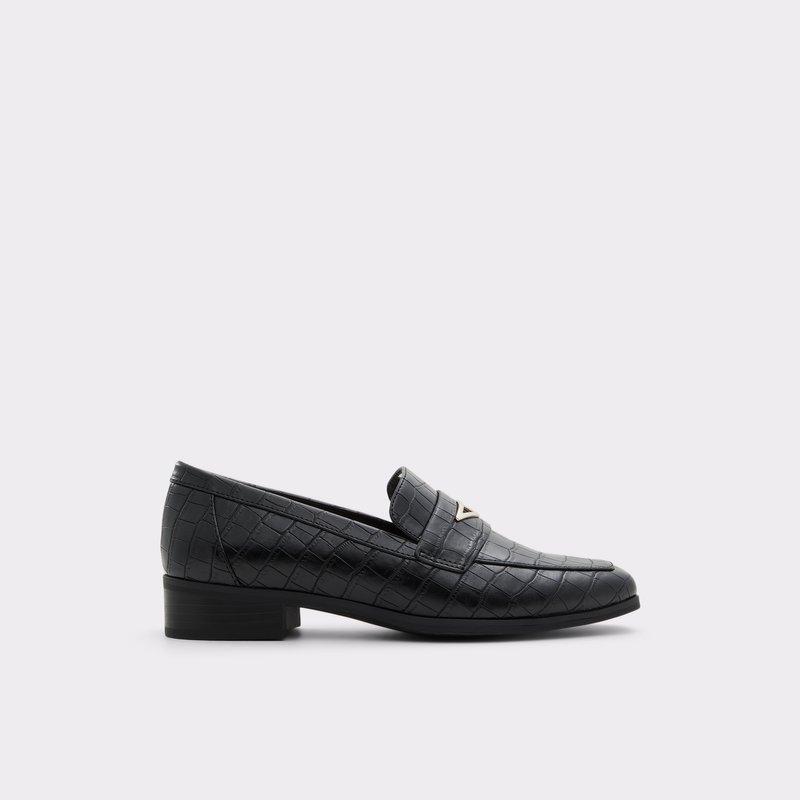 Aldo mokasine HANAK SYN EMB CROCO - crna 1