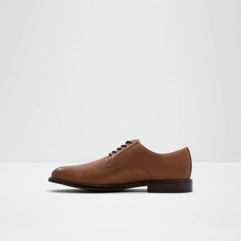 Aldo derby cipele HANFORD-W LEA SMOOTH - smeđa 2