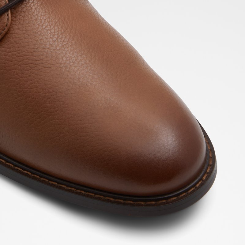 Aldo derby cipele HANFORD-W LEA SMOOTH - smeđa 4