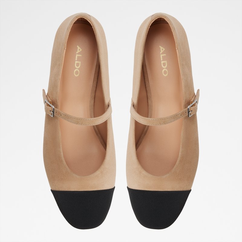 Aldo balerinke HAOINIA LEA SUEDE - smeđa 5