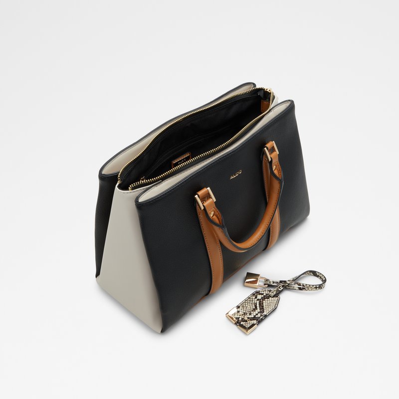 Aldo satchel torbica za nošenje u ruci ili na ramenu HARMONIE SYN MIX MAT - bež 2
