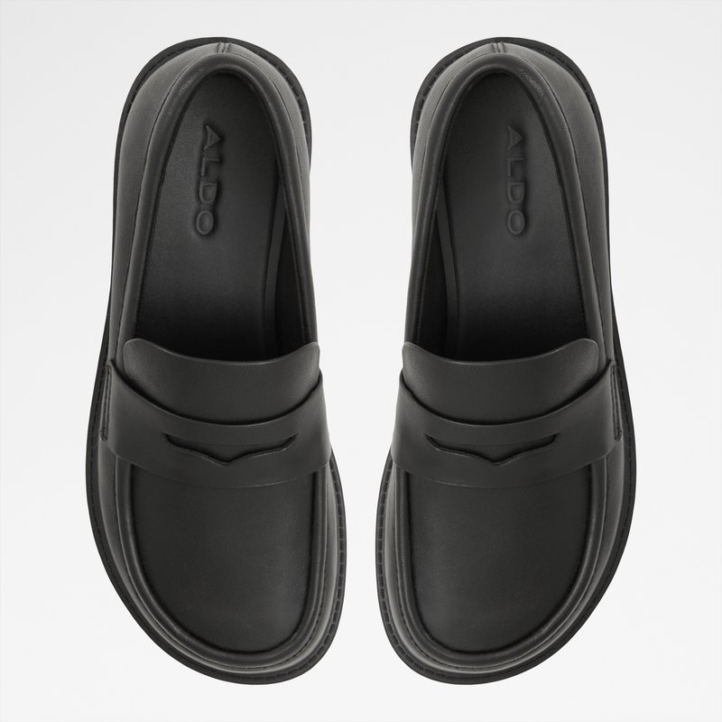 Aldo kožne mokasinke HARMONYX LEA SMOOTH - crna 5