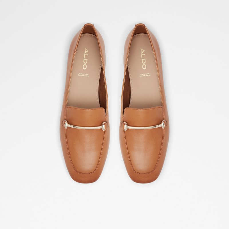 Aldo mokasine HARRIOT LEA SMOOTH - smeđa 6