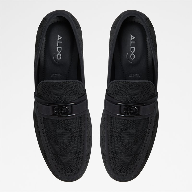 Aldo muške mokasinke HAWLEY TEX KNIT - crna 6