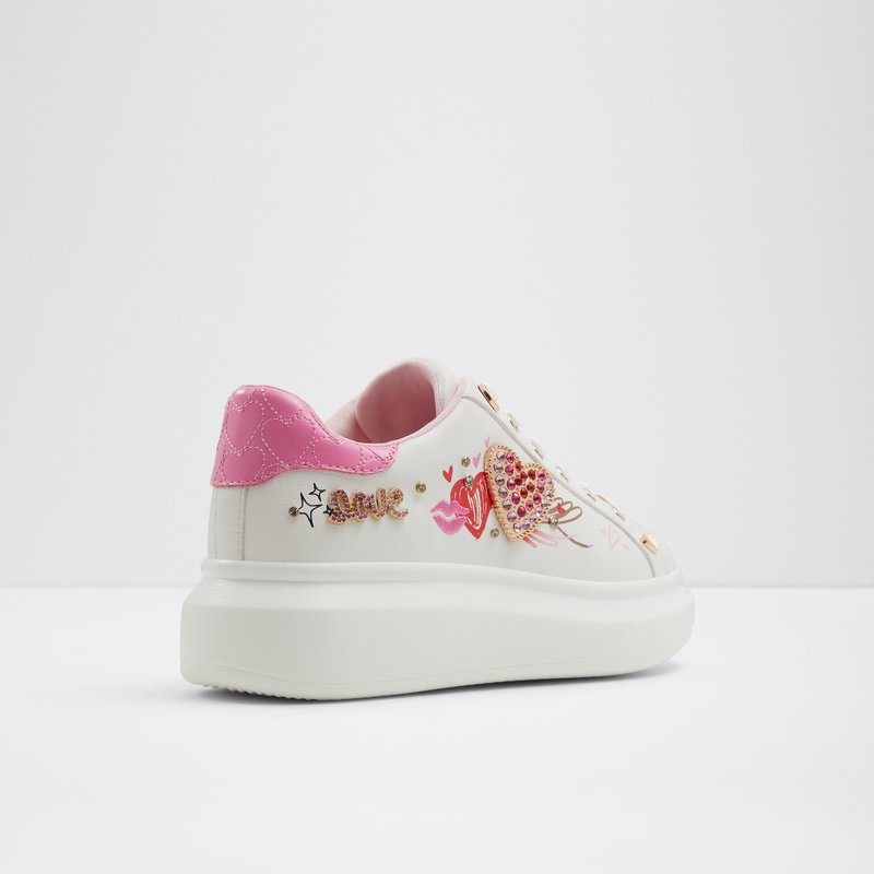Aldo tenisice HEARTSTEP SYN MIX MAT - bijela 2