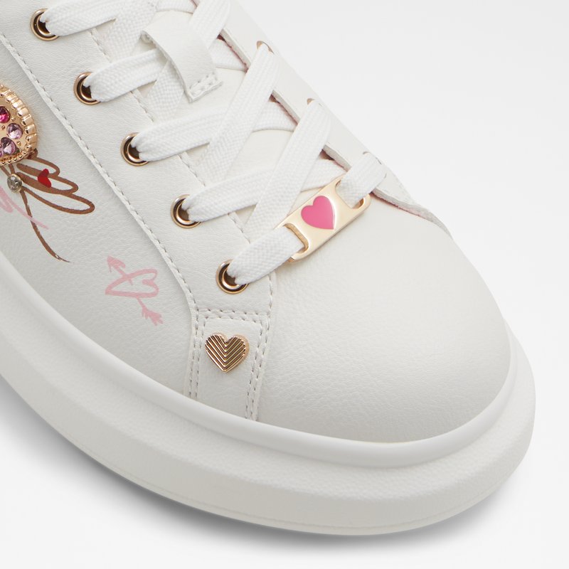 Aldo tenisice HEARTSTEP SYN MIX MAT - bijela 4