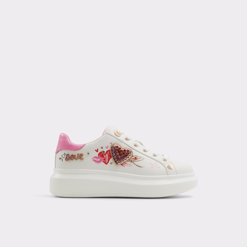 Aldo tenisice HEARTSTEP SYN MIX MAT - bijela 1