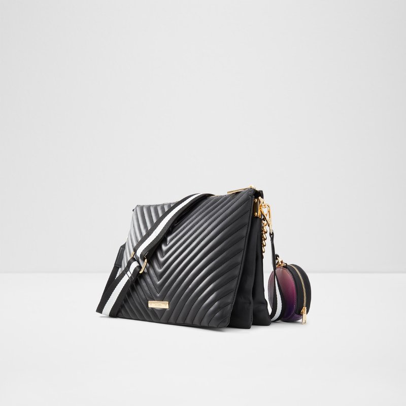 Aldo torba preko ramena HENIE SYN QUILTED - crna 4