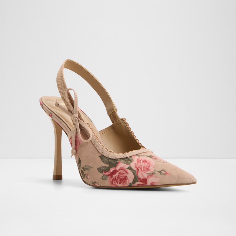 Aldo cipele na visoku petu HENNIE TEX WOVEN - multicolor 3