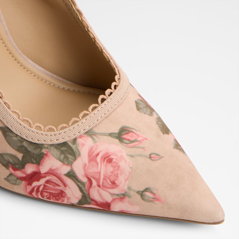 Aldo cipele na visoku petu HENNIE TEX WOVEN - multicolor 4