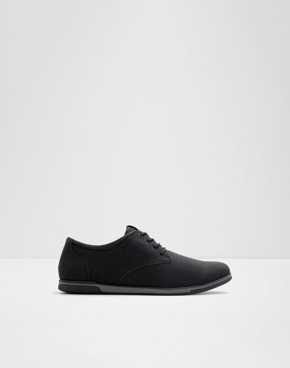 Aldo neformalne cipele HERON SYN EMBOSSED - crna
