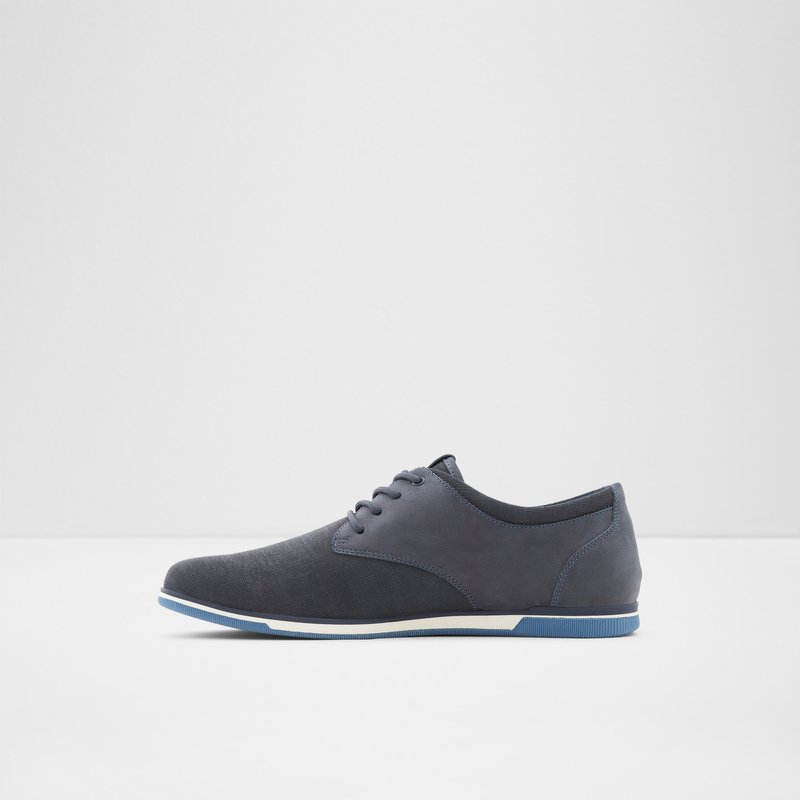 Aldo cipele na vezanje HERON SYN EMBOSSED - plava 3
