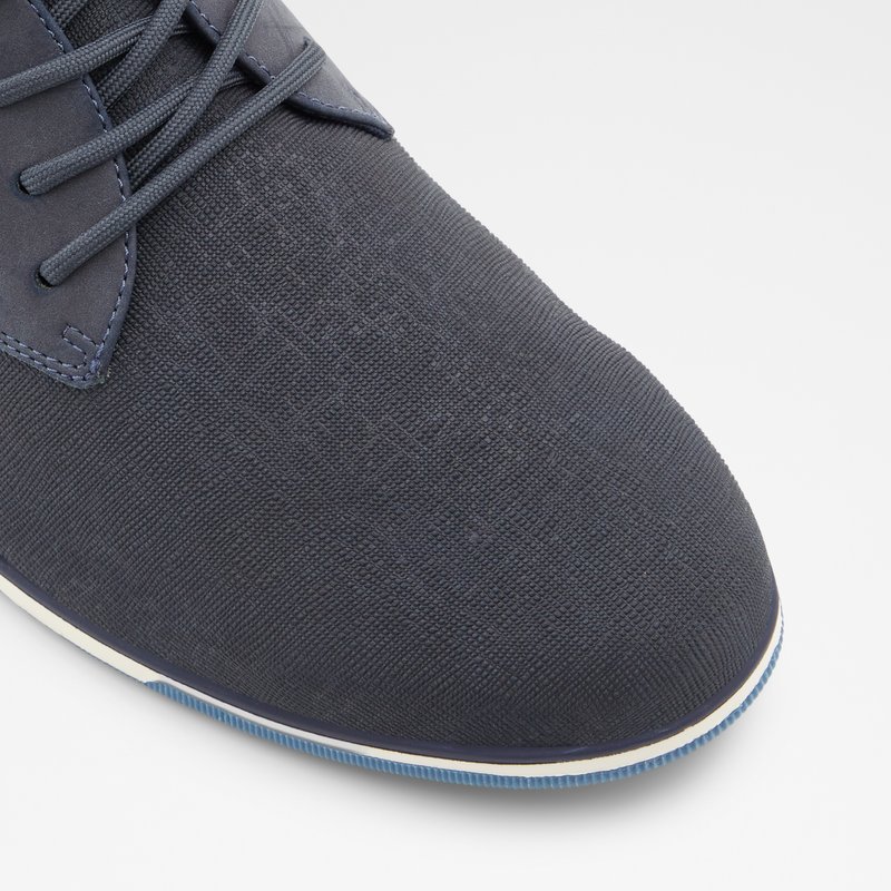 Aldo cipele na vezanje HERON SYN EMBOSSED - plava 5