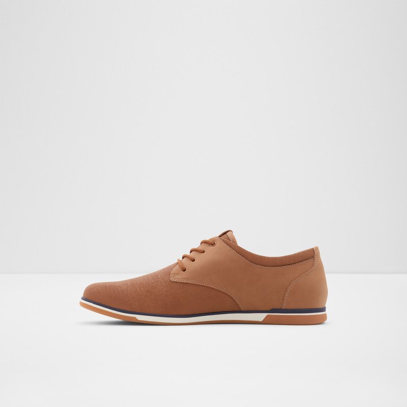 Aldo oxford cipele HERON SYN EMBOSSED - smeđa 3