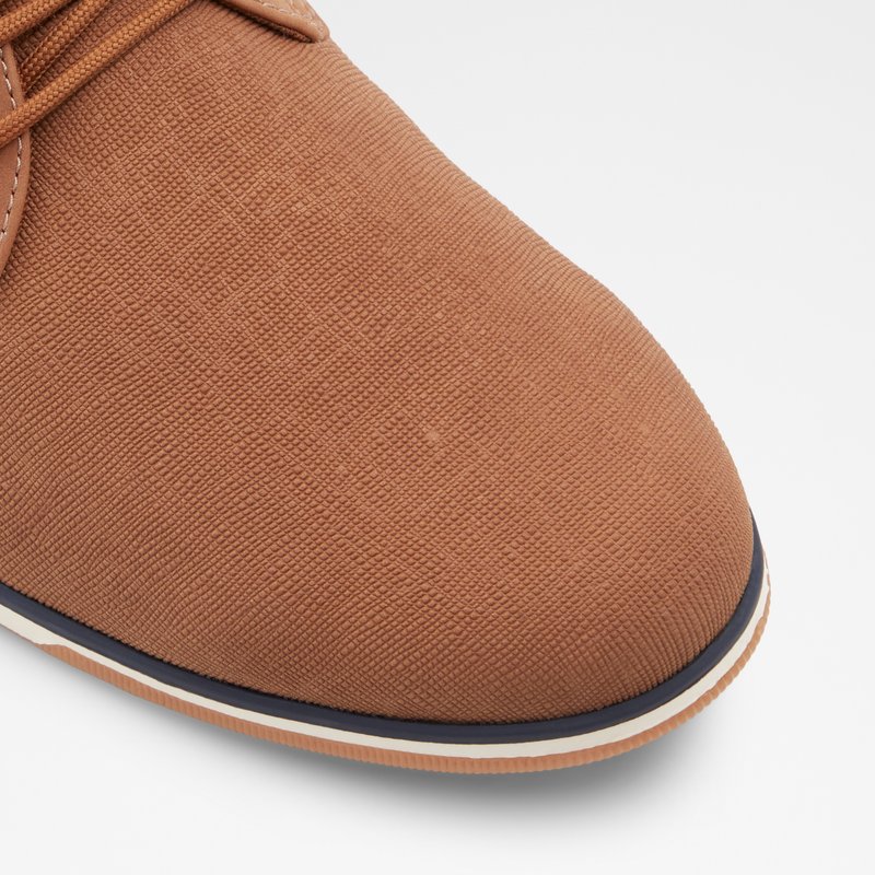 Aldo oxford cipele HERON SYN EMBOSSED - smeđa 5