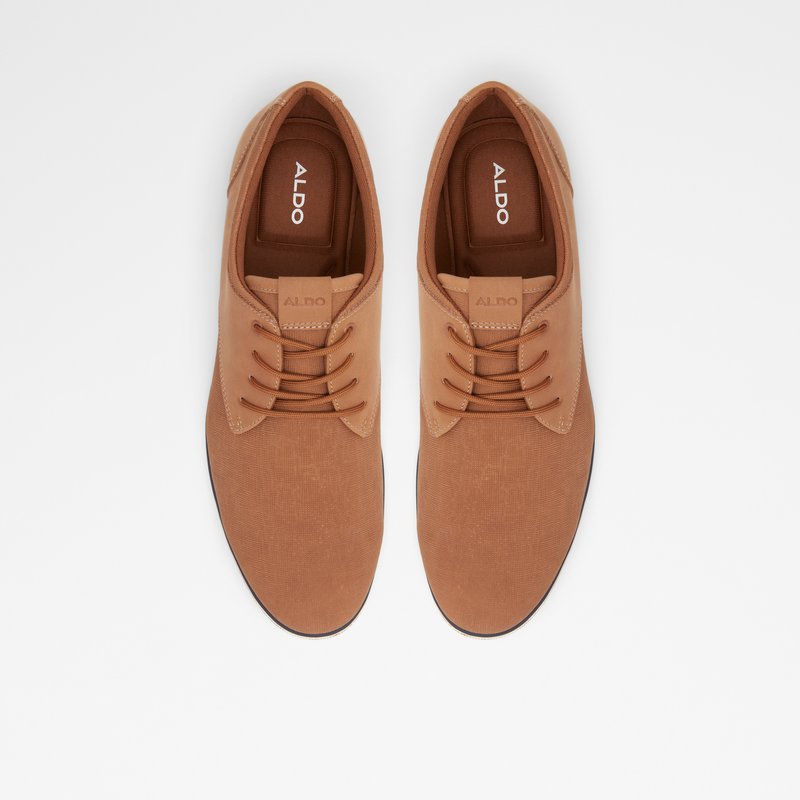 Aldo oxford cipele HERON SYN EMBOSSED - smeđa 6