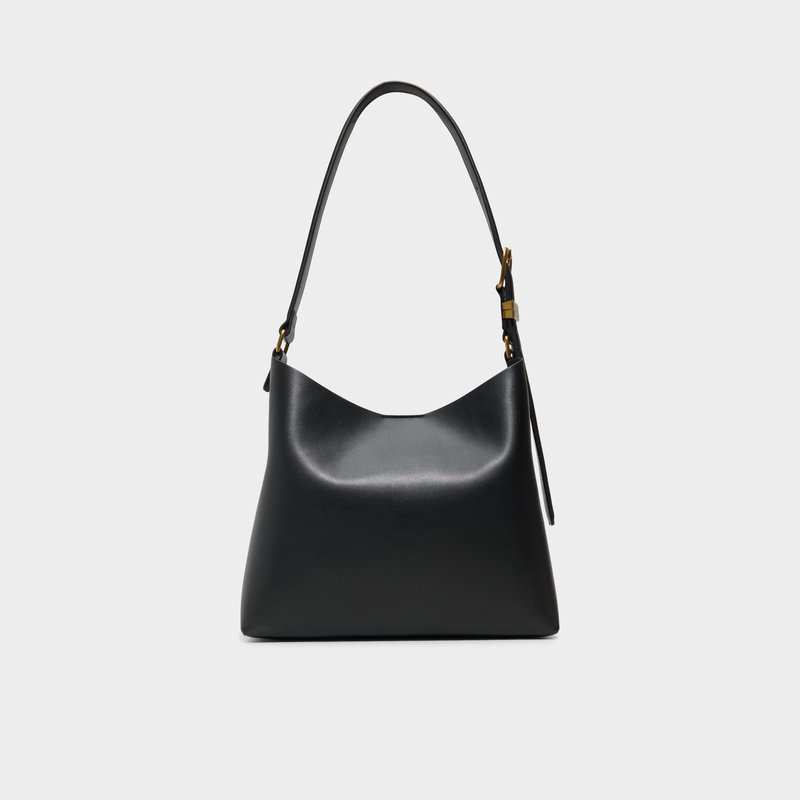Aldo hobo torba za nošenje na ramenu HHOBOCHIC SYN MIX MAT - crna 1