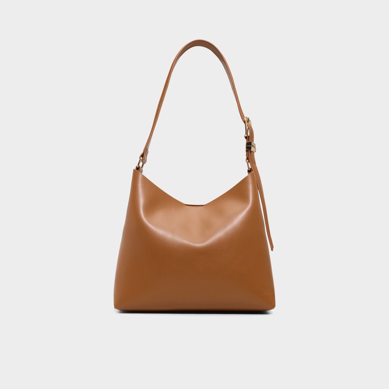 Aldo hobo torbica za nošenje na ramenu HHOBOCHIC SYN MIX MAT - smeđa 1