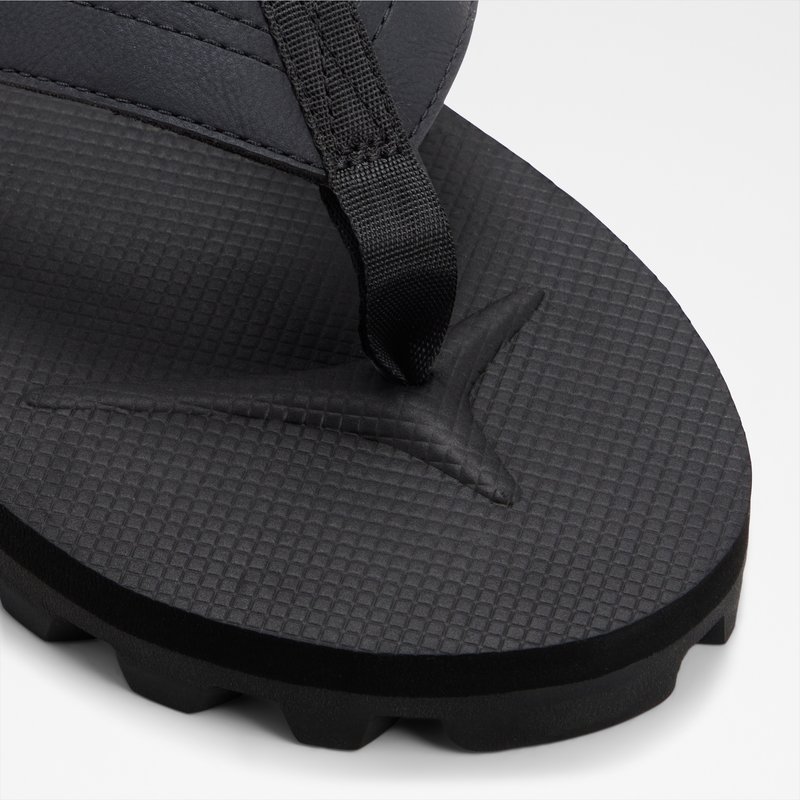 Aldo muške japanke HIDEAWAY SYN SMOOTH - crna 5