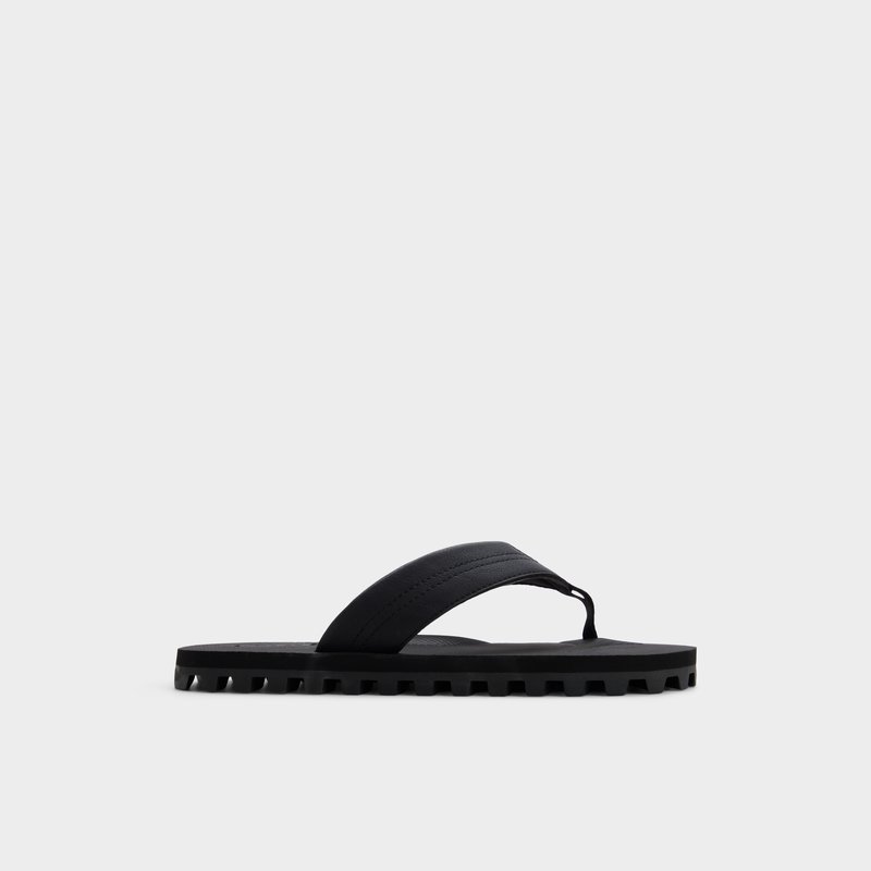 Aldo muške japanke HIDEAWAY SYN SMOOTH - crna 1