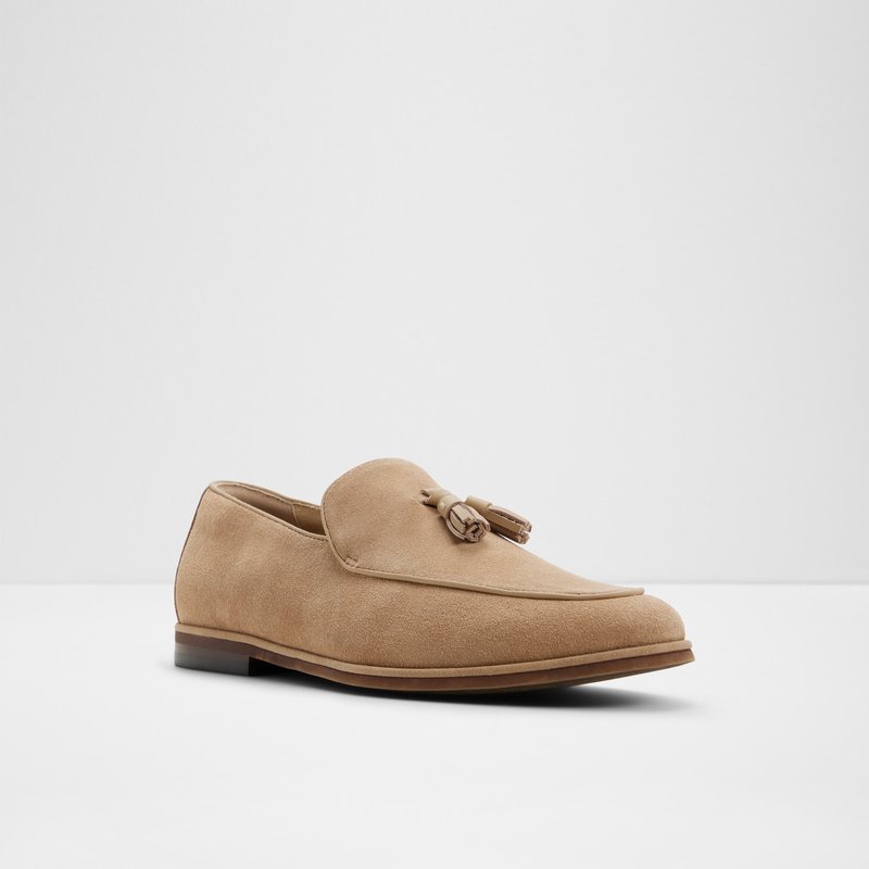Aldo muške kožne mokasinke HOLLOW LEA SUEDE - bež 3