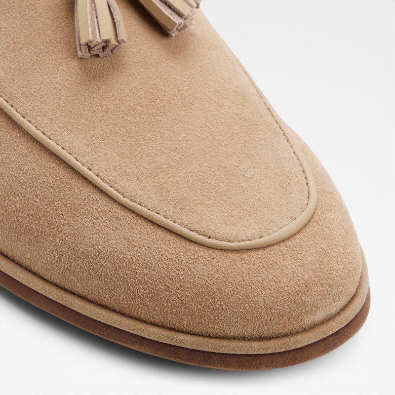 Aldo muške kožne mokasinke HOLLOW LEA SUEDE - bež 4