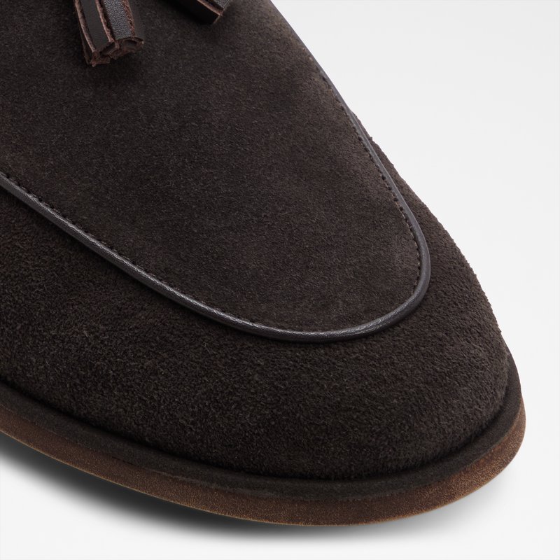 Aldo muške kožne mokasinke HOLLOW LEA SUEDE - smeđa 7