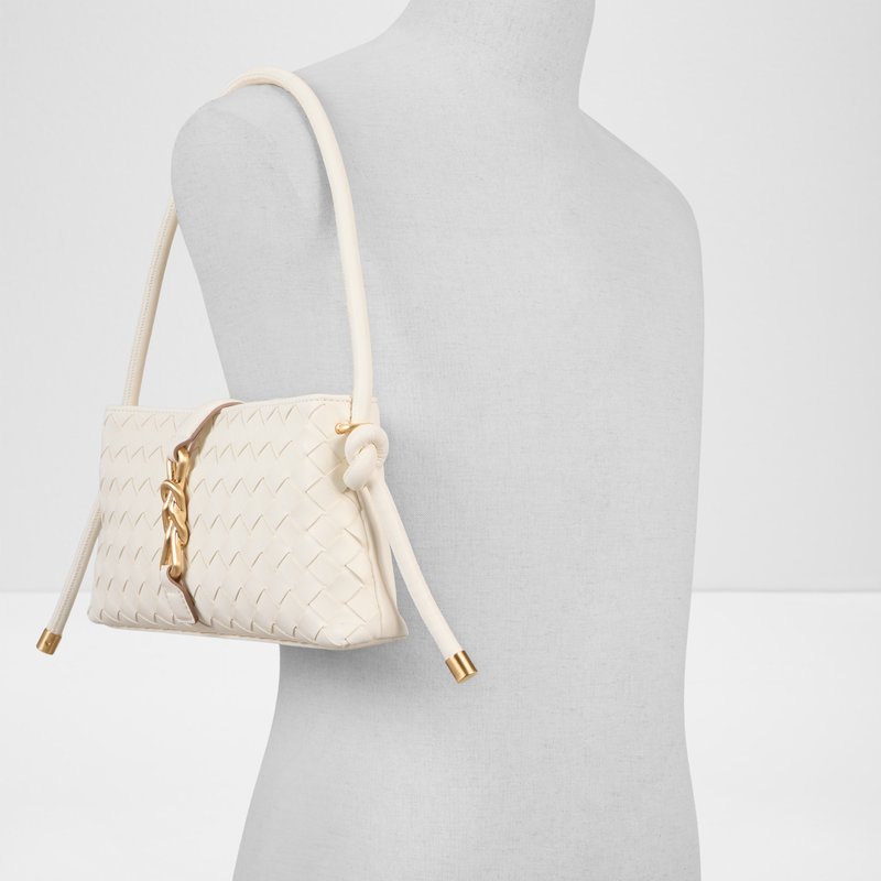 Aldo torbica za nošenje na ramenu HUDA SYN MIX MAT - bijela 3