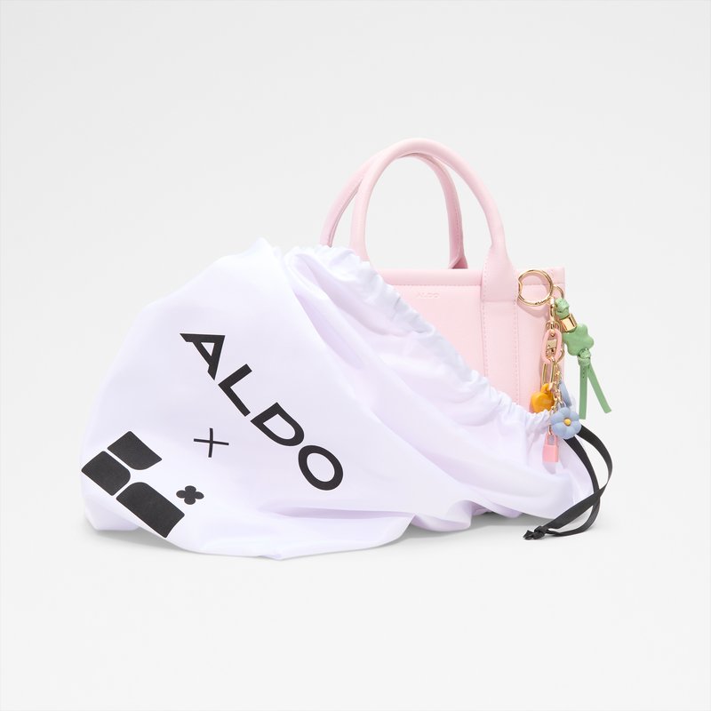 Aldo artist series satchel torbica s dodatnom torbicom HYPERTMC04 SYN SMOOTH - ružičasta