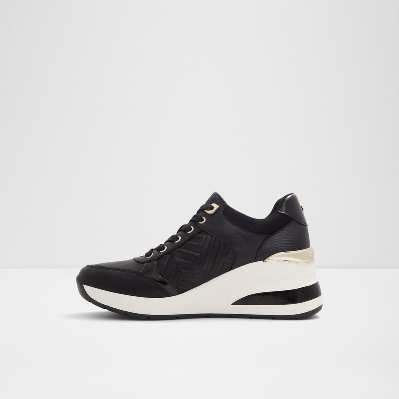 Aldo tenisice ICONISTEP SYN EMBOSSED - crna 2