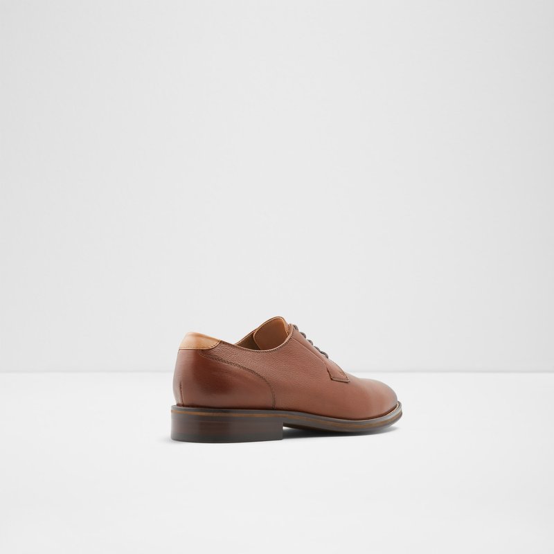 Aldo derby cipele IEZERUFLEX LEA SMOOTH - smeđa 2