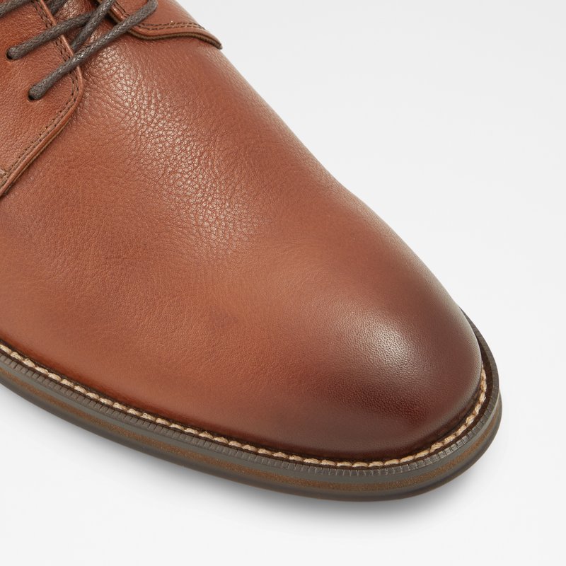Aldo derby cipele IEZERUFLEX LEA SMOOTH - smeđa 5
