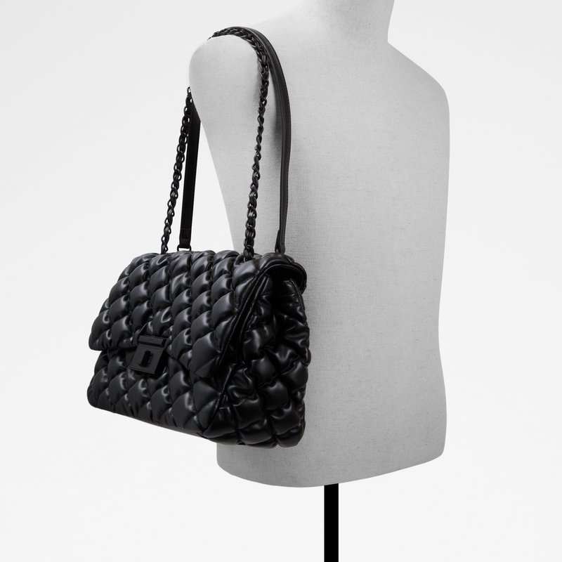 Aldo torba za nošenje preko ramena ILSA SYN QUILTED - crna 4