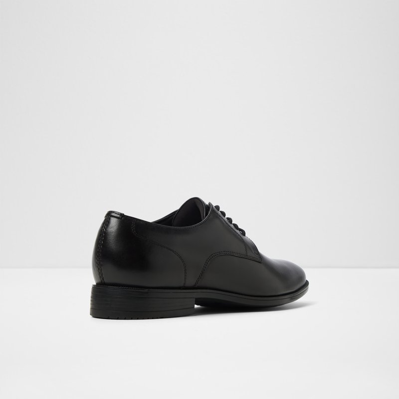 Aldo derby cipele INTANJAY-IN LEA SMOOTH - crna 2