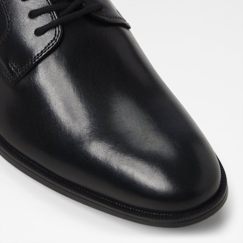 Aldo derby cipele INTANJAY-IN LEA SMOOTH - crna 4