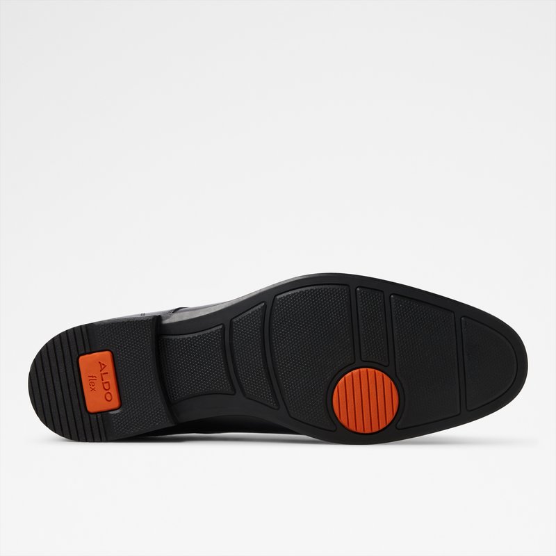Aldo derby cipele INTANJAY-IN LEA SMOOTH - crna 6