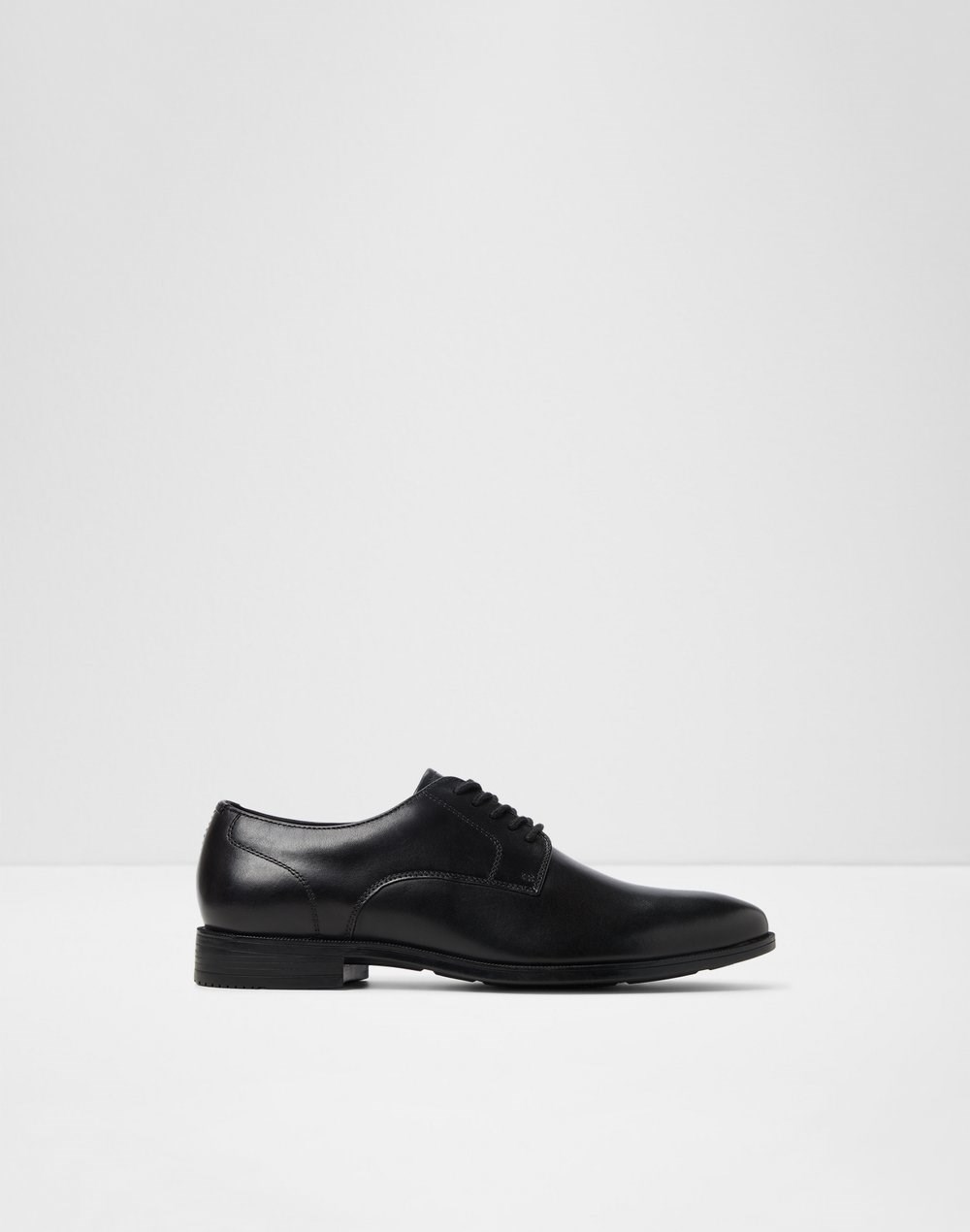 Aldo derby cipele INTANJAY-IN LEA SMOOTH - crna