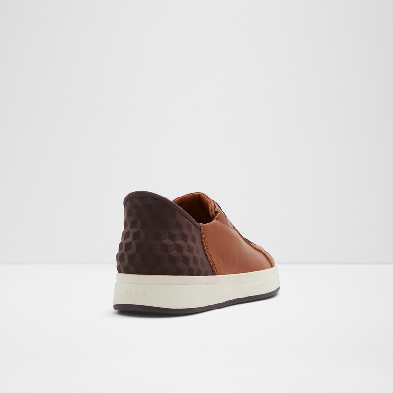Aldo easy in tenisice INVICTUS SYN SMOOTH - smeđa 2