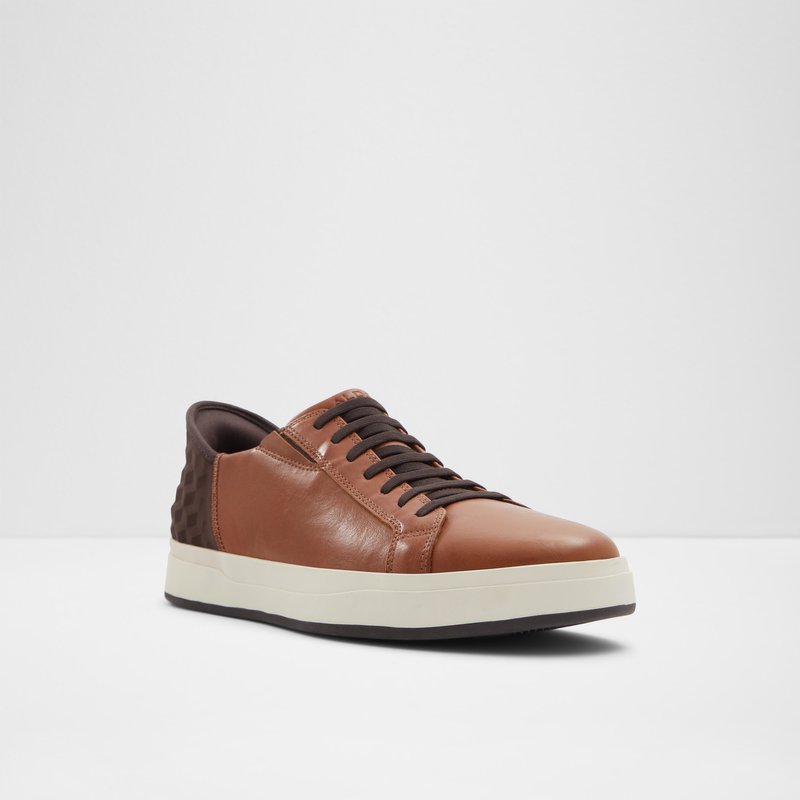 Aldo easy in tenisice INVICTUS SYN SMOOTH - smeđa 3